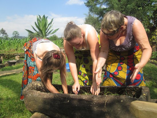 The Banana Beer Brewgery tour Found in Rwanda